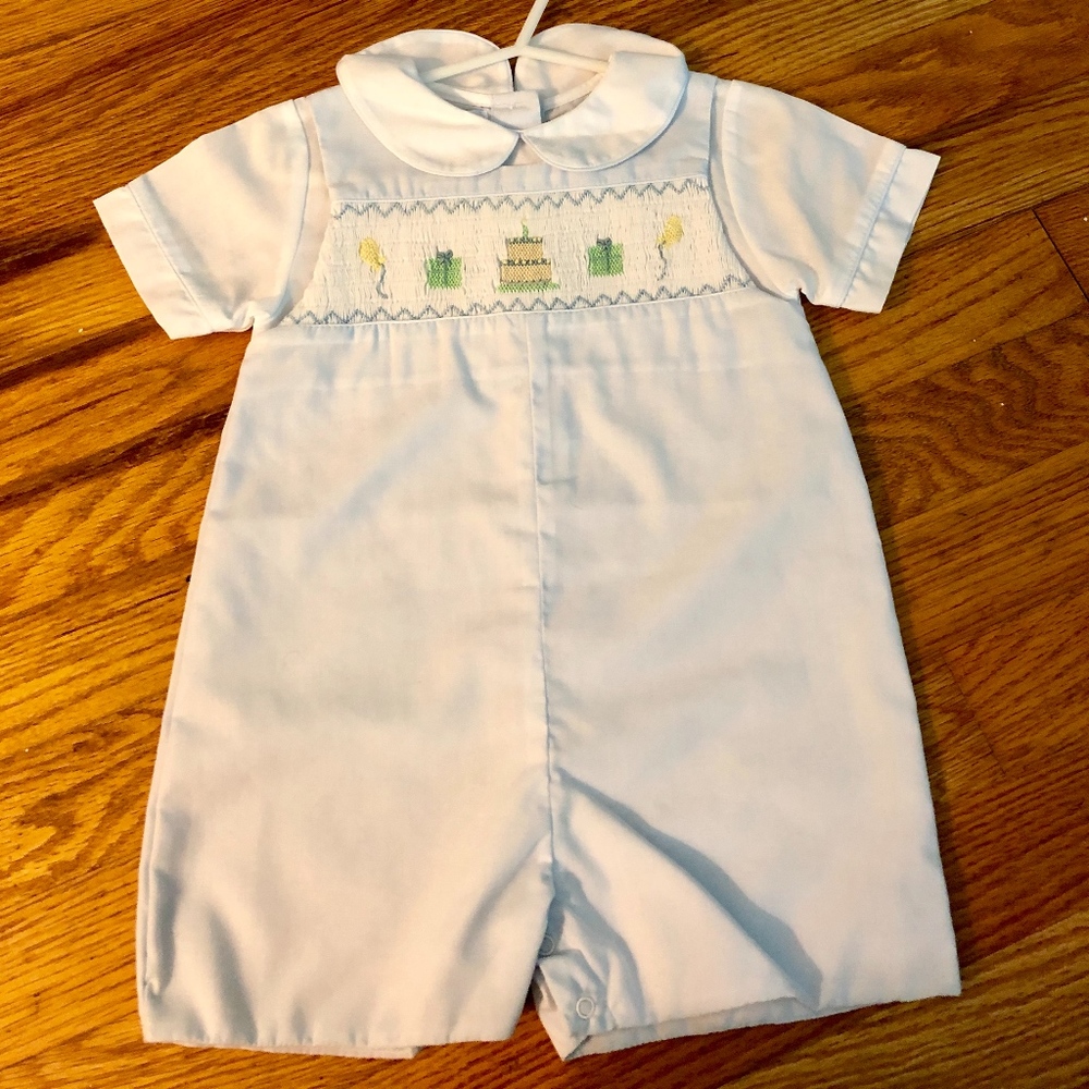 Petite Ami 12 mo Gingham romper